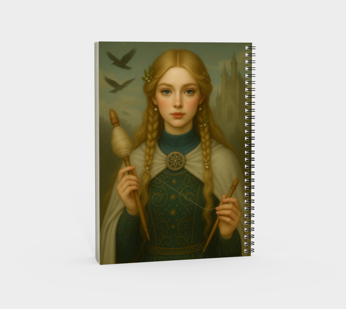 Freyja & Frigg Spiral Notebook