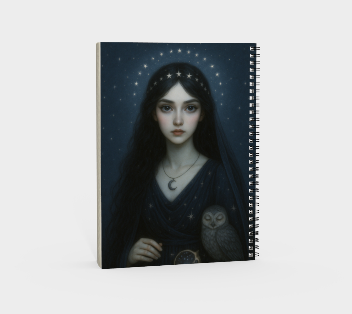 Nyx & Hemera Spiral Notebook