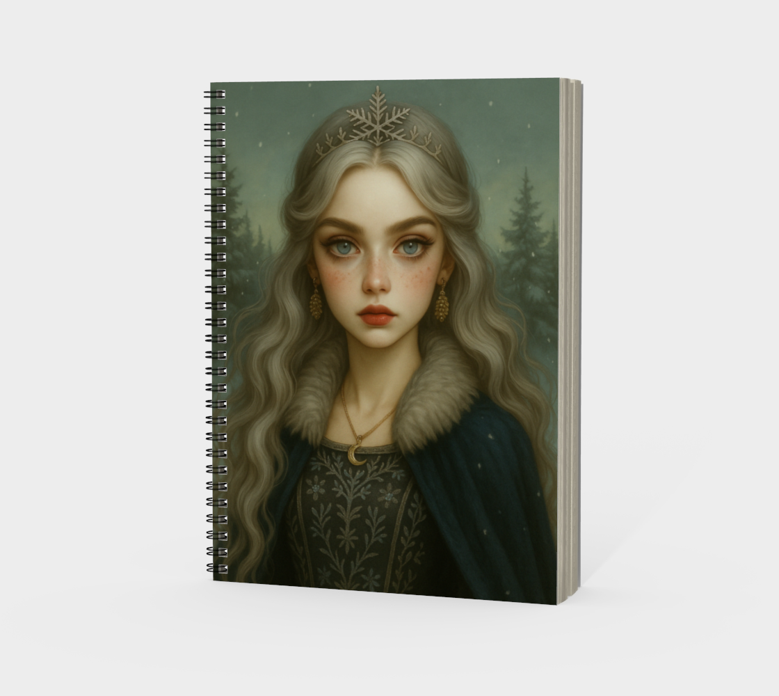 Skadi & Idunn Spiral Notebook