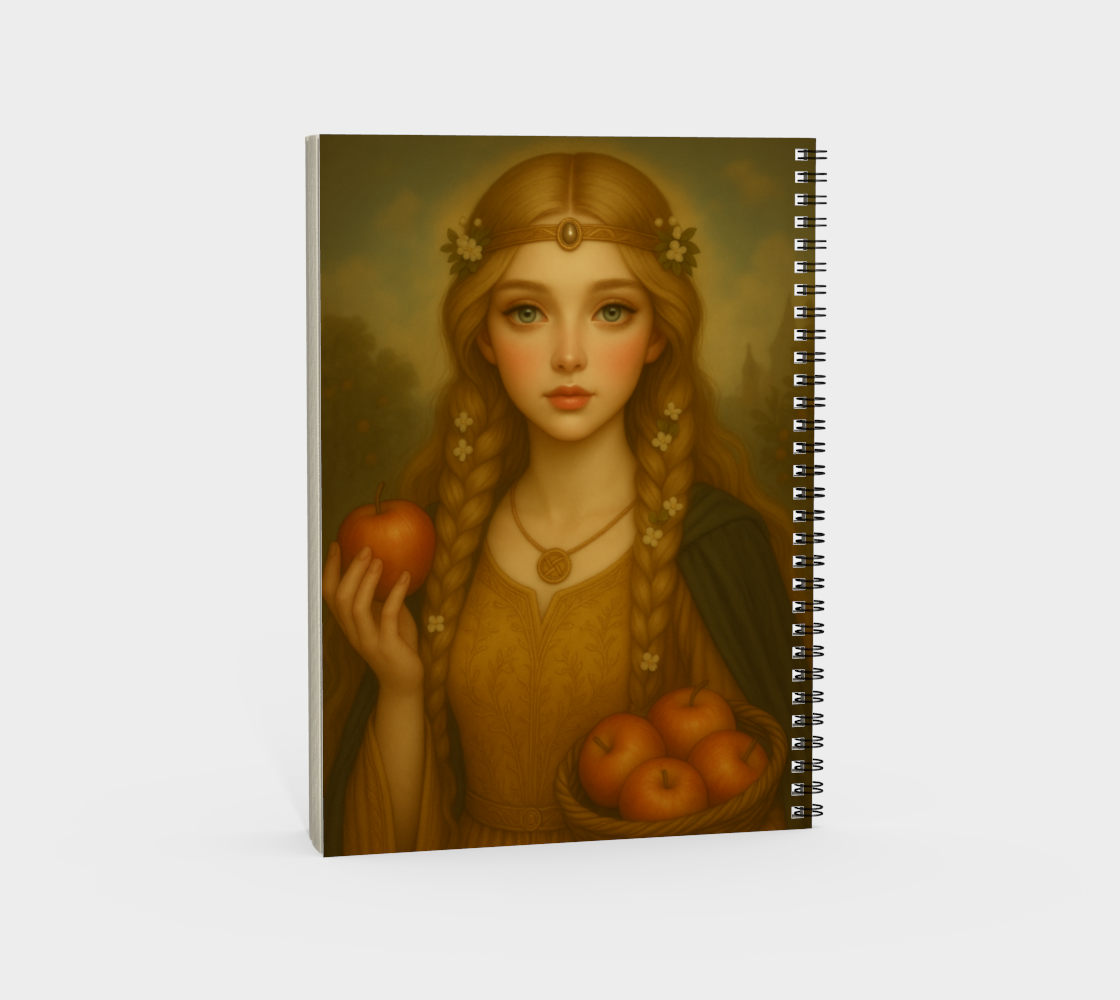 Skadi & Idunn Spiral Notebook