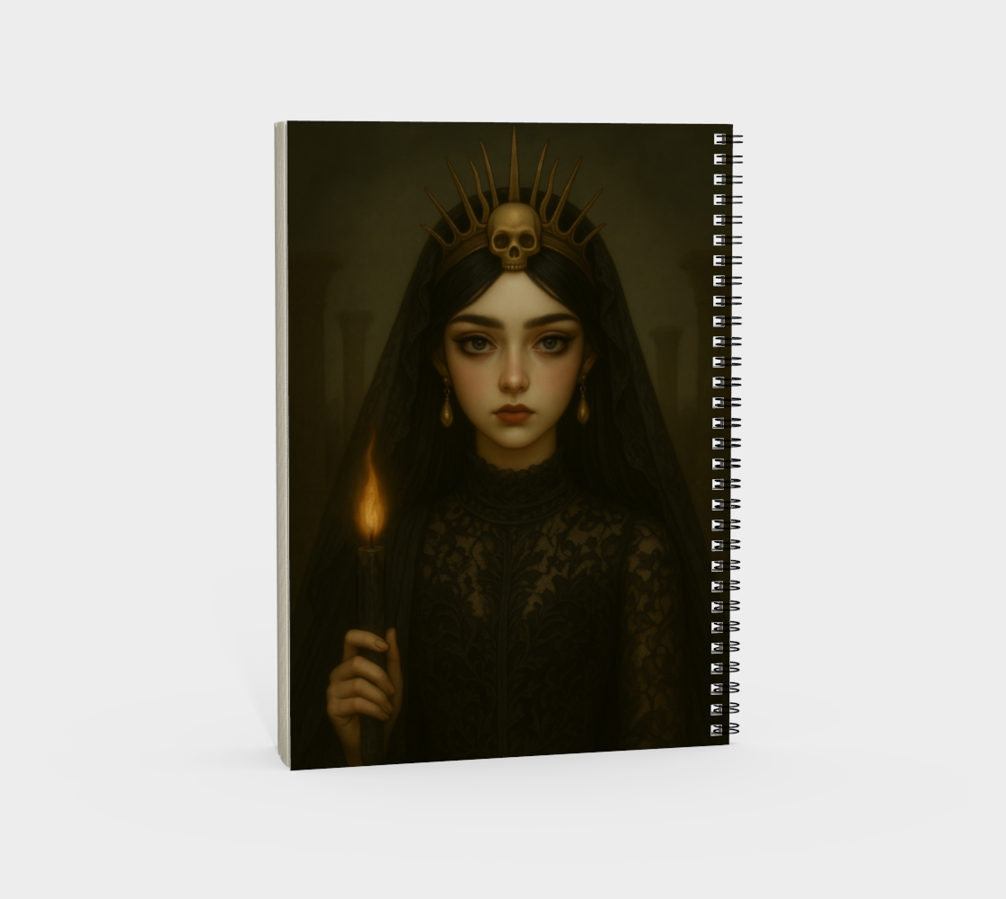 Inanna & Ereshkigal Spiral Notebook