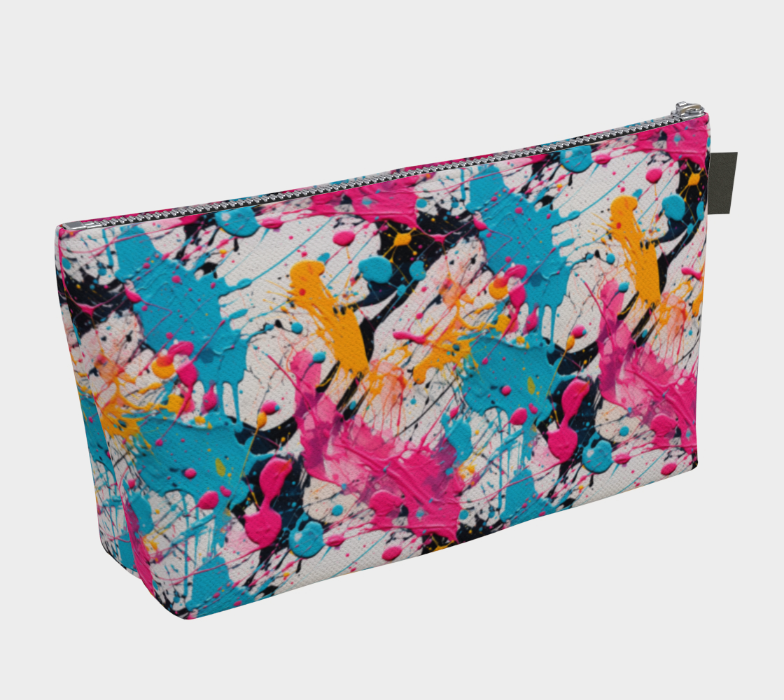Playful Chaos Makeup Bag