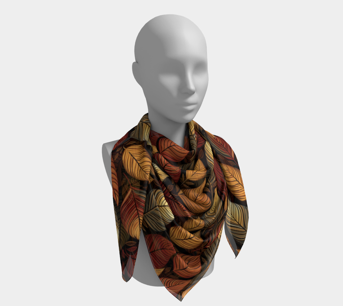 Dusk Forest Square Scarf