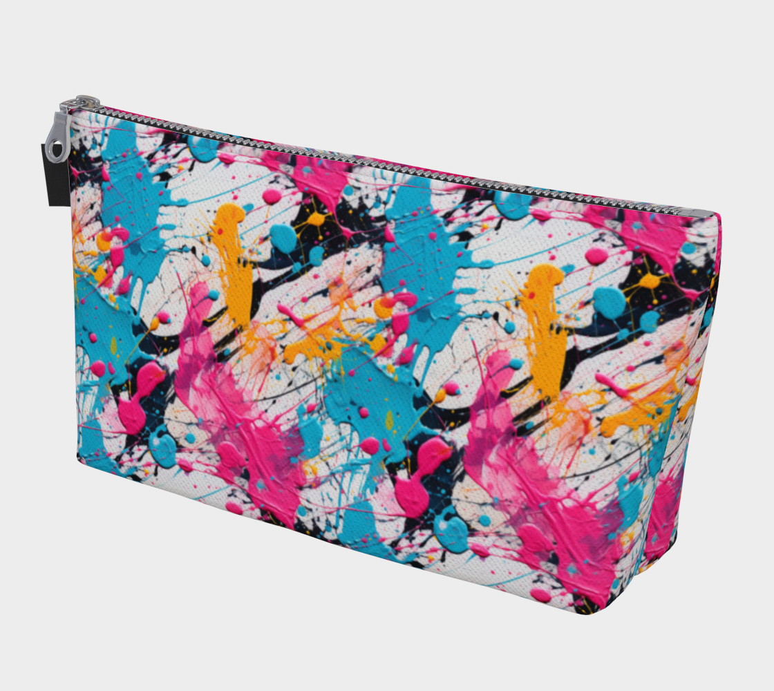 Playful Chaos Makeup Bag
