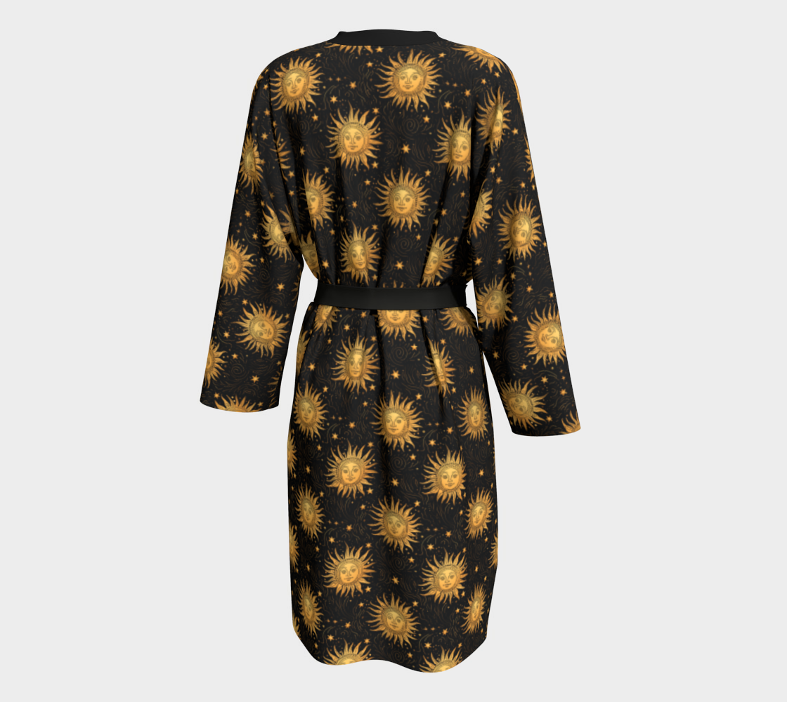 Golden Sun Peignoir Robe