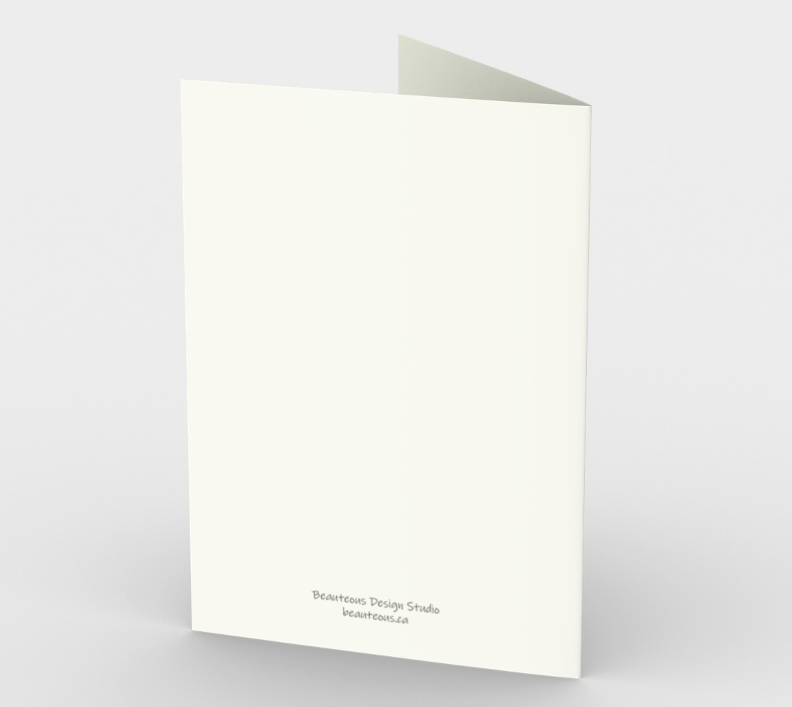 Pug Wedding Stationery Card (3-Pack)