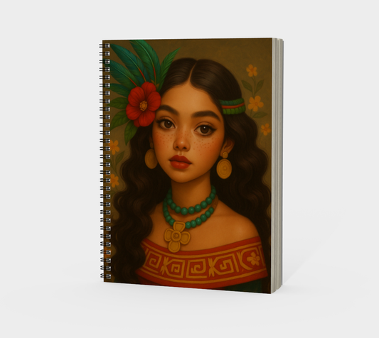 Xochiquetzal & Mayahuel Spiral Notebook
