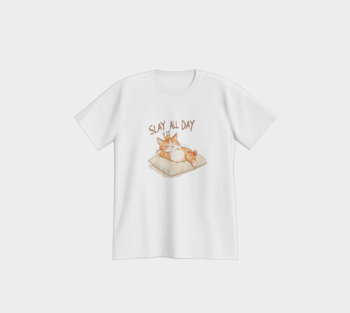 Slay All Day Kitty Premium T-Shirt