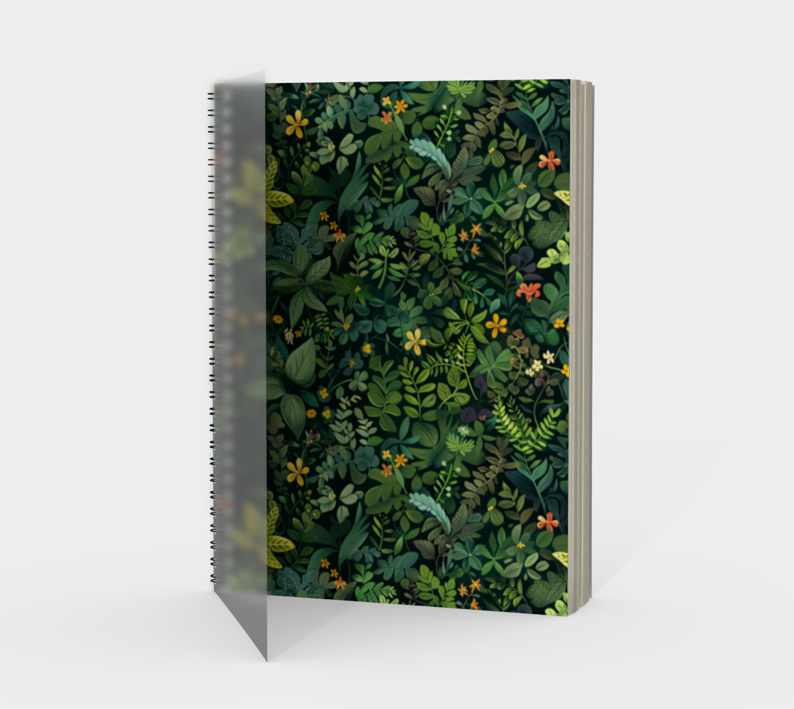 Verdant Enclave Spiral Notebook