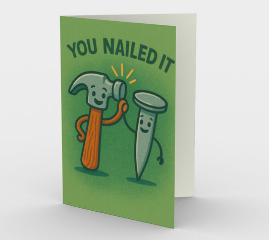 You nailed it! Stationery Cards (3-Pack)
