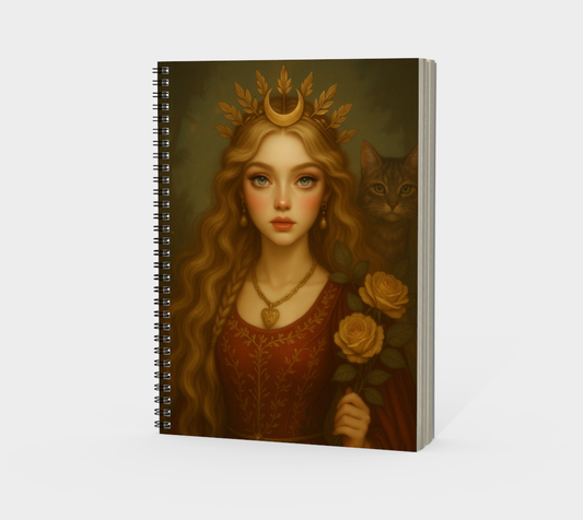 Freyja & Frigg Spiral Notebook