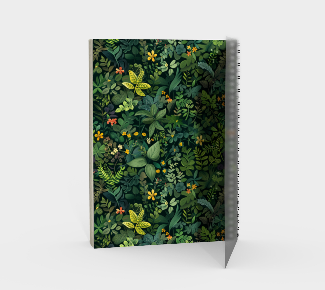 Verdant Enclave Spiral Notebook