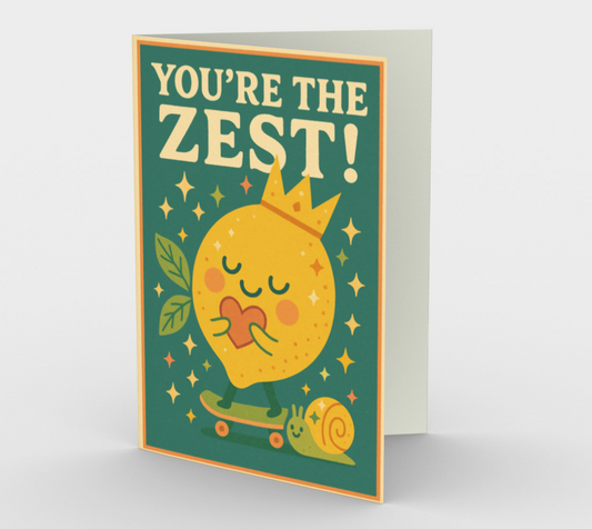 You're the zest! Stationery Cards (3-Pack)