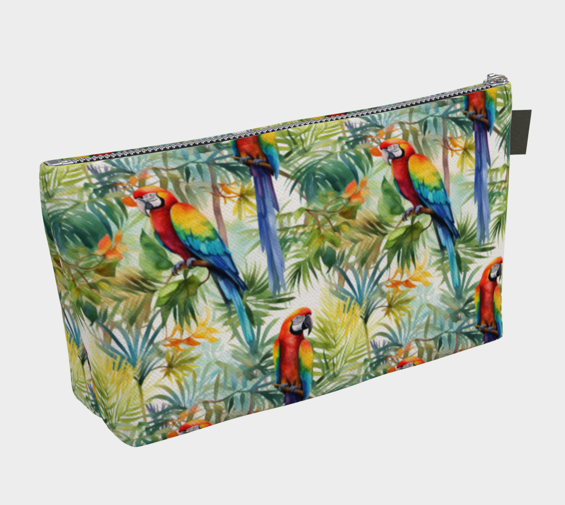 Parrot Delight Makeup Bag