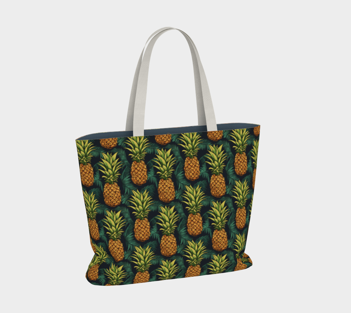 Pineapple Express Large Tote Bag