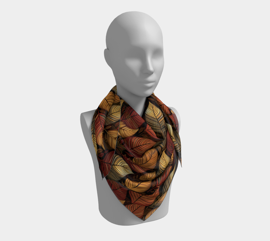 Dusk Forest Square Scarf