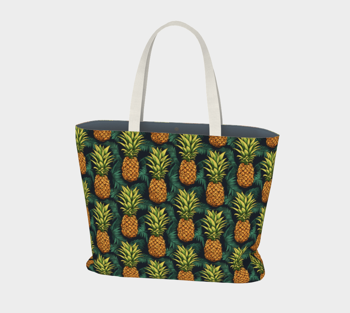 Pineapple Express Large Tote Bag