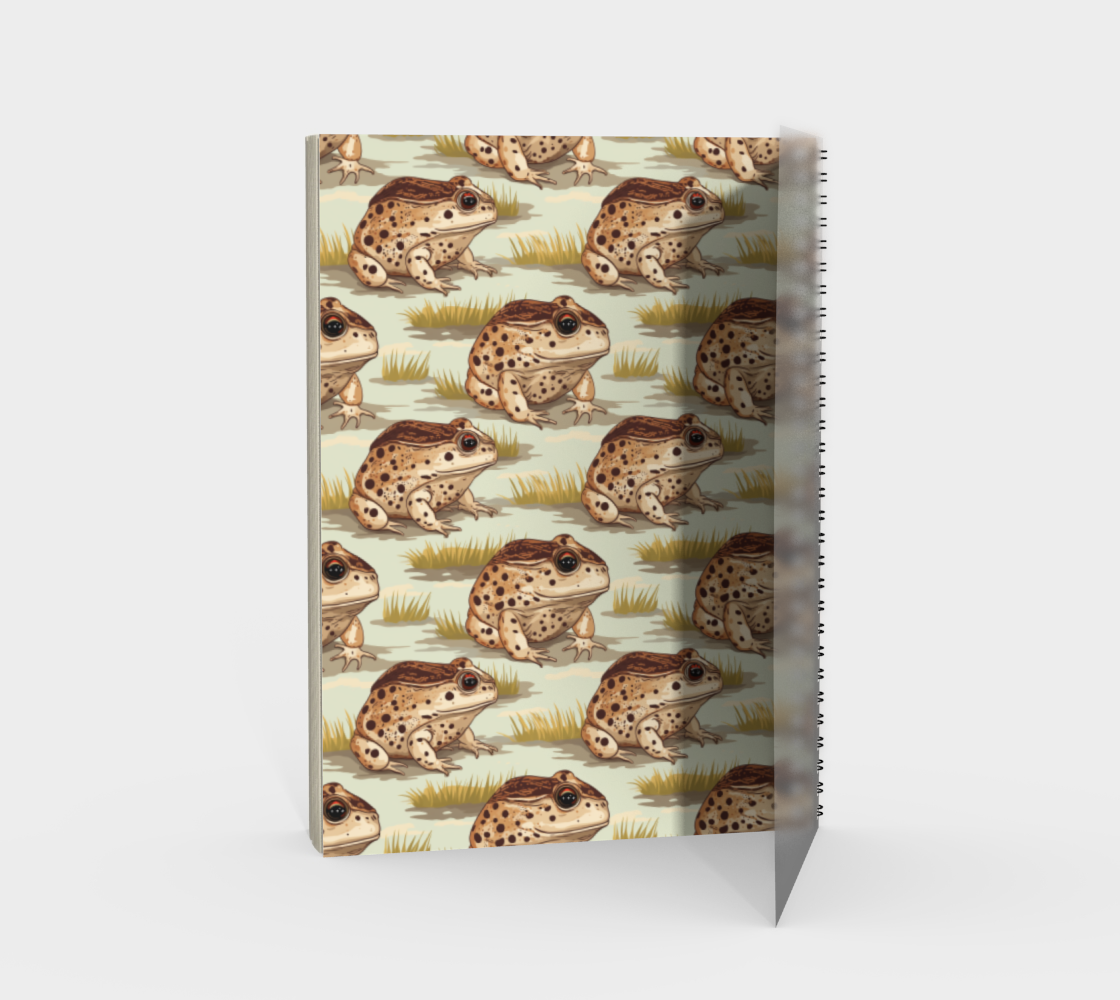 Great Plains Toad Spiral Notebook