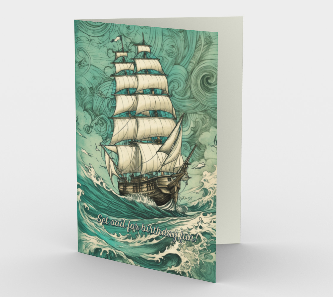 Sail Birthday Card (3-Pack)
