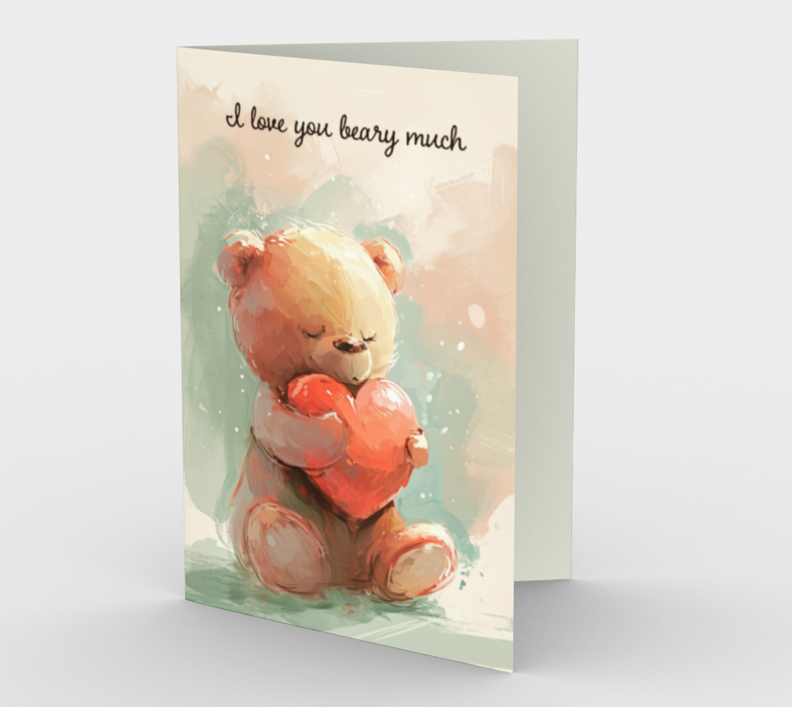 Berry Much Valentine Cards (3-pack)
