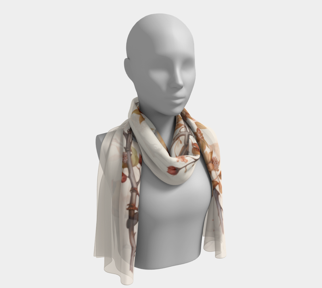 House sparrows long scarf